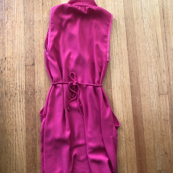 Aritzia Wilfred Sabine Dress hot pink xxs - Picture 5 of 8